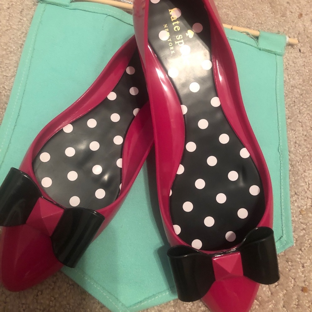 Kate spade jelly flats